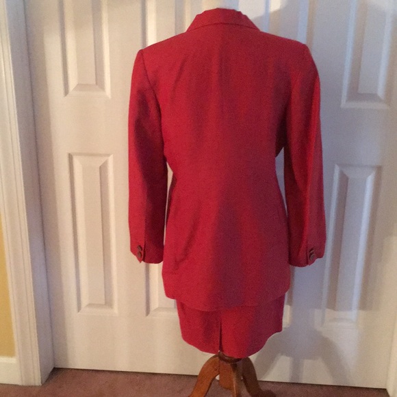 Suit With Long Jacket & Mini Skirt - Picture 3 of 4